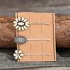 White Bobby Pins Women's Western Style Turquoise Howlite Stone Hair Clip Barrettes Cowgirl Chic Retro Hair Pins