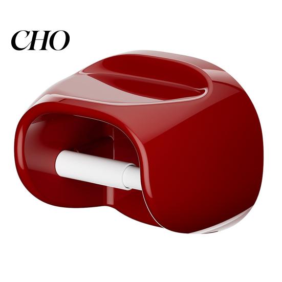 Damage Free Installation Holder Roll No Drilling Wall Mount Toilet Paper with Top Easy Install Storage Shelf Durable Space Saving Tissue Dispenser for