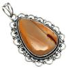 Pendant Wild Horse Jasper Gemstone Mother'Day Gift Silver Jewelry 2.25"