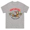 Dashing Through The Snow TShirt Christmas Dog Reindeer Funny Family Tee Top