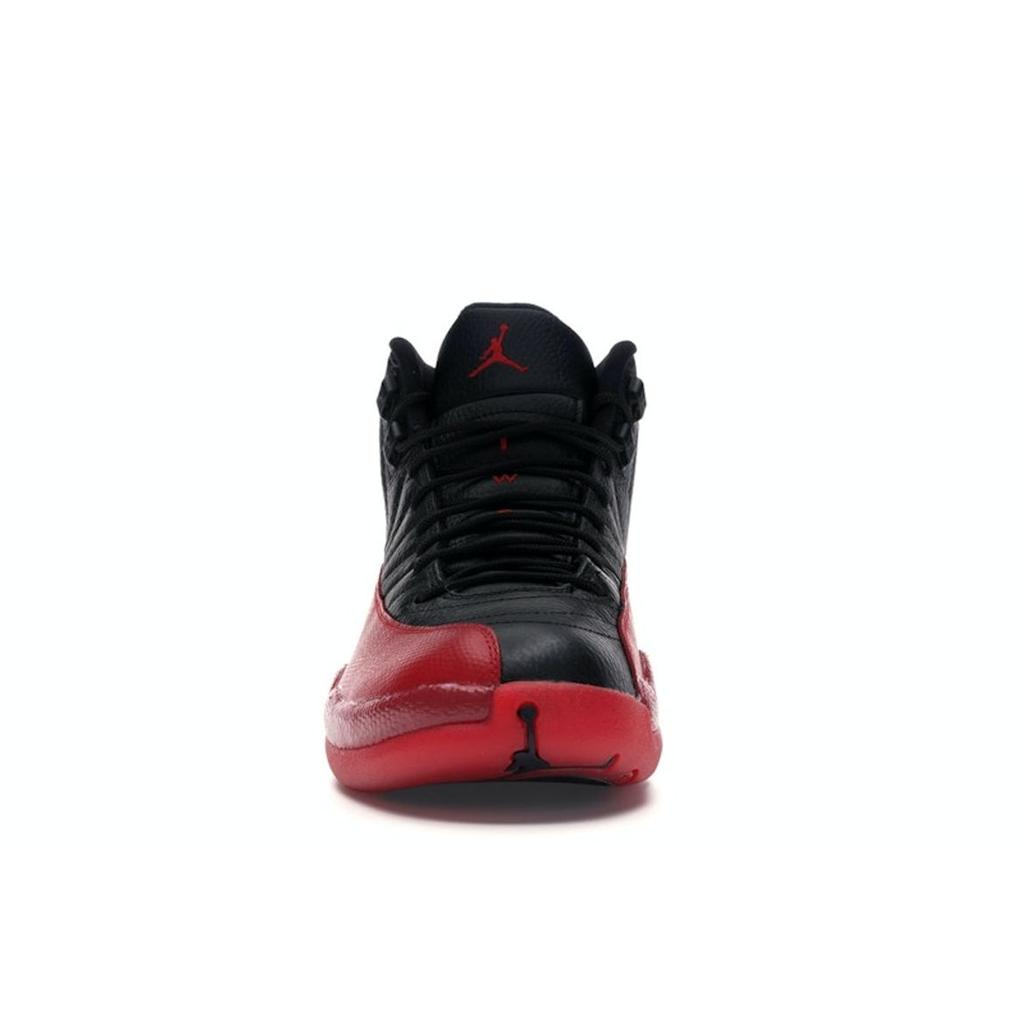 Мужские кроссовки Air Jordan 12 Retro Flu Game 2016 Черный черный университетско-красный 130690-002