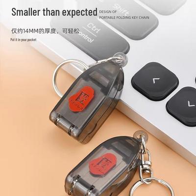 Стильные немецкие мини-складные кусачки для ногтей-трансформер: Портативные, высококлассные бытовые машинки для стрижки