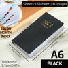 PU Leather Daily Planner Notebook 2027 Travel Planning Journal  School Students