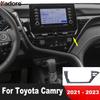 For Toyota Camry    Carbon Fiber Car Center Air Condition Vent Outlet Cover Trim Interior Mouldings Accessories