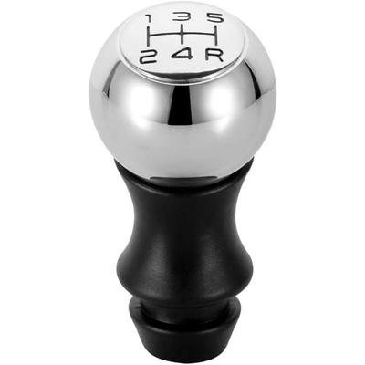 Pommeau De Levier De Vitesses Pour Boite Manuelle 5 Vitesses Chrome Argent