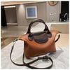 Z Niche Contrast Color Small Bag: 2024 New Fashion Handheld Dumpling Bag for Women - Spring/Summer One-Shoulder Crossbody with Texture