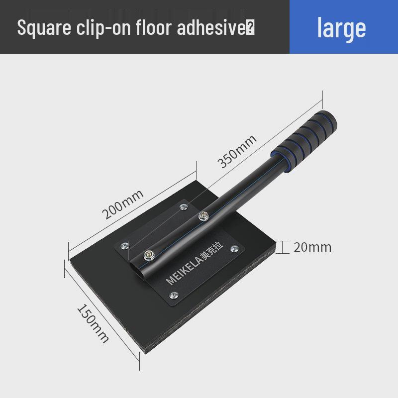 Heavy-Duty Rubber Tile Tapping Hammer for Flooring and Paving