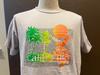 Vintage 80's California Sunset Grey T Shirt Size L
