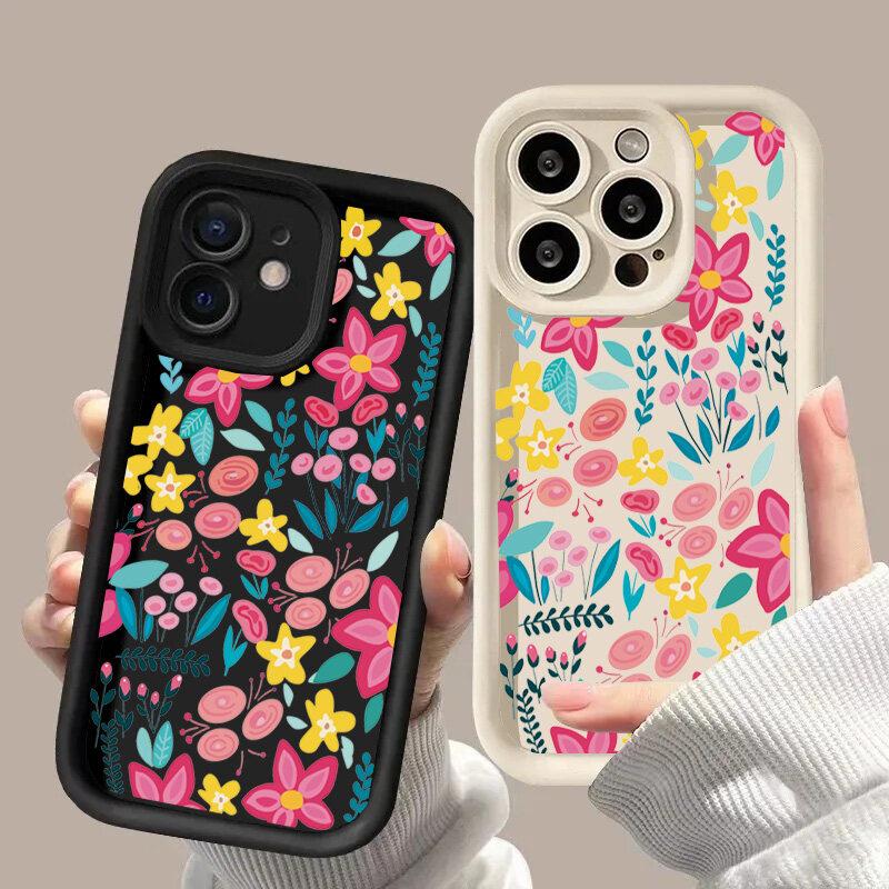 Чехол для телефона с цветами для Huawei Honor 200 Pro 90 Lite 5G Magic 6 Pro Nova 9 10 SE 5T Y9 Prime 2019 P40 Lite P30 Pro