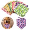 Pet Scarf Creative Pattern Lovely Design Delicate Printing Small Dog Saliva Bib Birthday Gift Pet Supplies Festival Dress Up