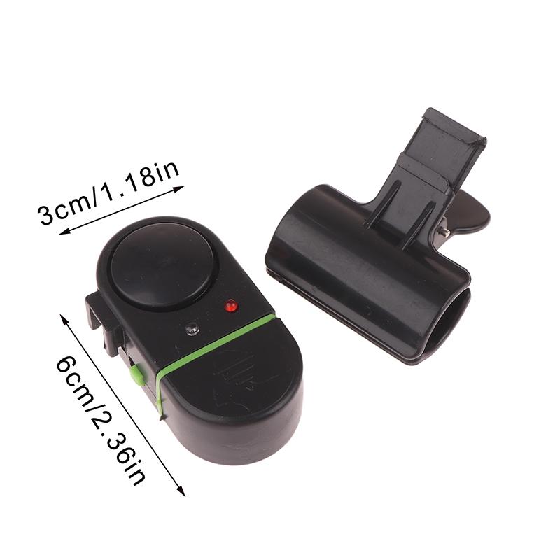 1Pc Led Light Electronic Fish Bite Strike Sound And Light Alarm Loud Volume Rapid Response Fishing Sensitive Bite Hook Alarm