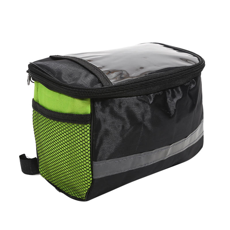 Bicycle Front Handlebar Bag Bike Frame Pannier Organizer Pouch MTB Phone Bags Multifunction Portable Shoulder Bag