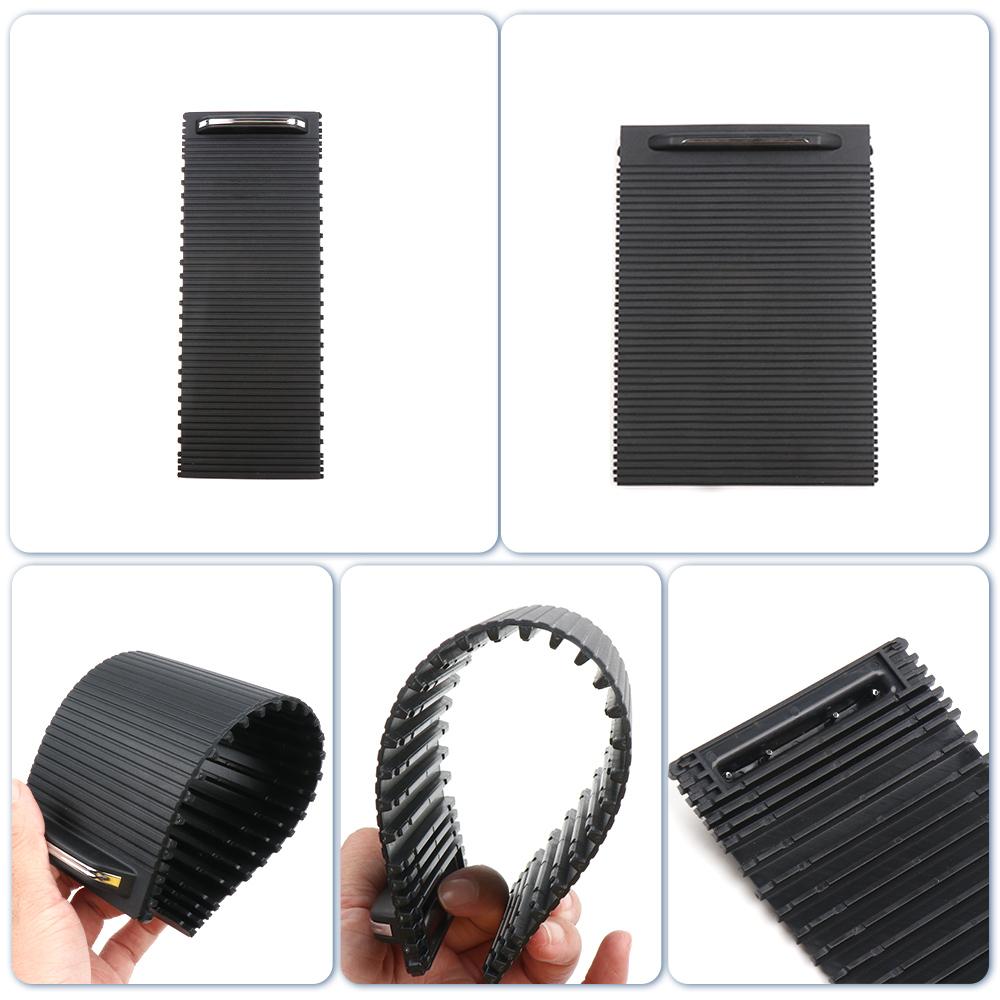 16D862531A 17G862531A For Volkswagen Sagitar Car Front Seats Sliding Shutters Cup Holder Cover Trim Zipper Rolling Blind Cover