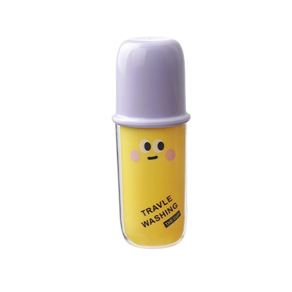 Пластиковый мультяшный ящик для хранения мытья, легкий набор зубных щеток, футляр для хранения зубных щеток, дорожный футляр