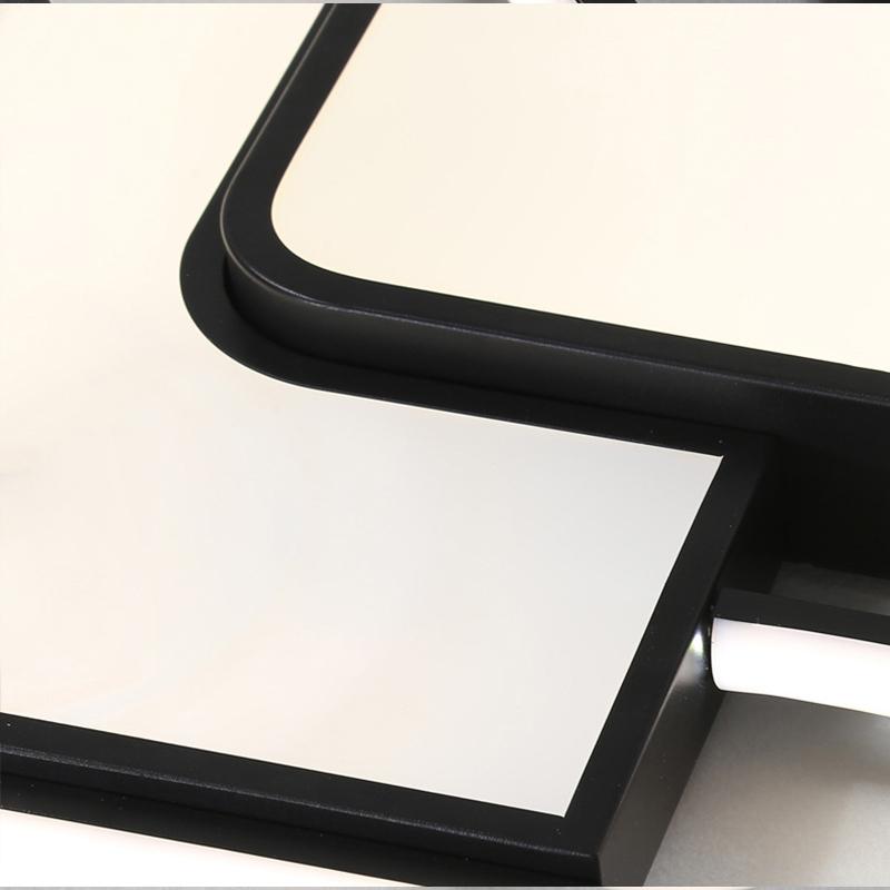 Современный светодиодный потолочный светильник для гостиной, спальни, столовой, кухни, дома, ресторана, квадратная люстра, светильники