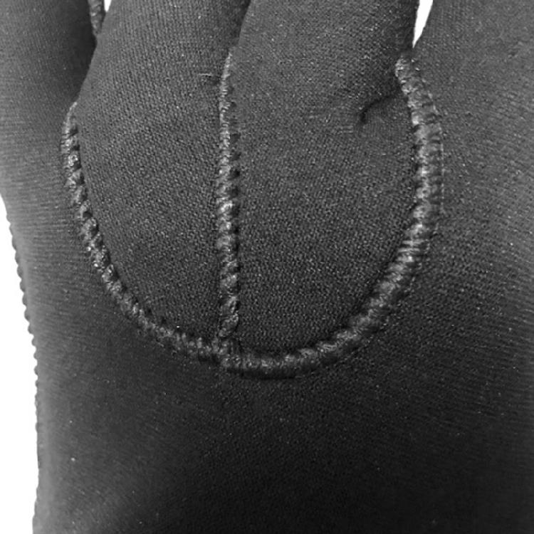 Гибкие плавательные перчатки Гибкие противоскользящие термоперчатки с пятью пальцами для серфинга 2x