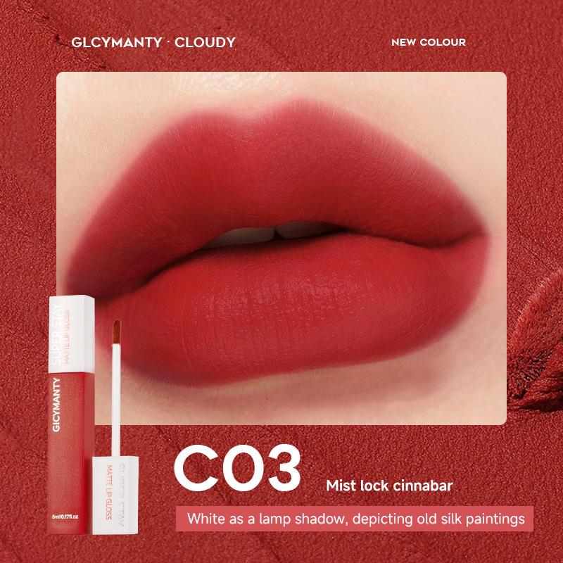 Long Lasting Matte Lip Gloss Waterproof Non-Sticky Cup Liquid Lipstick Daily Lip Makeup