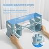 with Pen Holder Adjustable Bookshelf Save Space Divider Book Stand  Book Support Stand