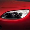 Накладка на переднюю фару Mazda MX-5 (2009-2014) - Прозрачный абажур-экран
