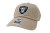 Seven Cap 47 CLEAN UP Las Vegas Raiders KHAKI [Forty Brand]