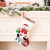 Extra Large Cartoon Christmas Socks Adorable Holiday Gift Bags For Tree Decorations