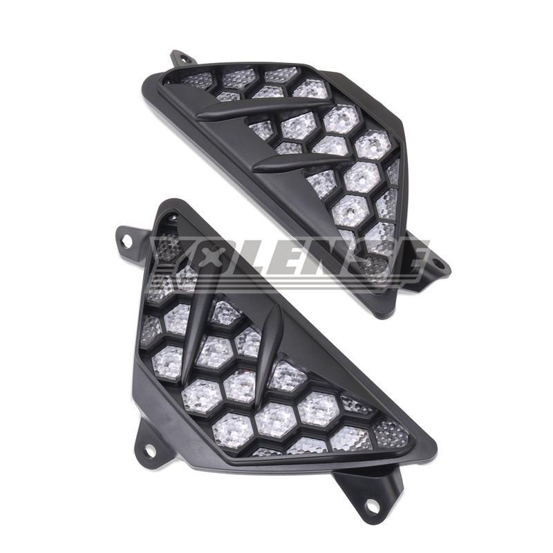 Подходит для мотоцикла ZX-4R ZX-4RR ZX-25R ZX4R ZX4RR Передний светодиодный указатель поворота мигалка