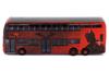 Литой мини-автомобиль Tiny City Enviro 500 MMC The Batman Double Decker Bus 1/110 12.8M "Бэтмен"