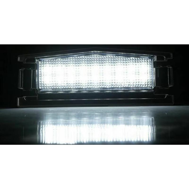 License Plate Light LED White Compatible with MX5 Miata 2016 Car Accessories Auto Parts Rear License Plate Light