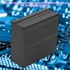 Matte Black Aluminum Printed Circuit Board Instrument Box Enclosure Electronic Project Case