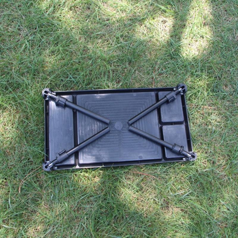 Folding Fishing Baits Table Adjustable Picnics Desk with Extendable Legs Foldable Outdoor Camping Table Easy to Use