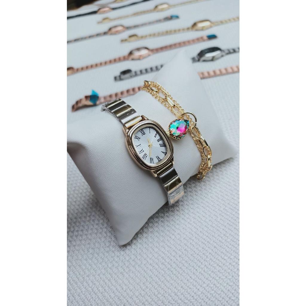 Bracelet Set Analog Wristwatch Clock Set