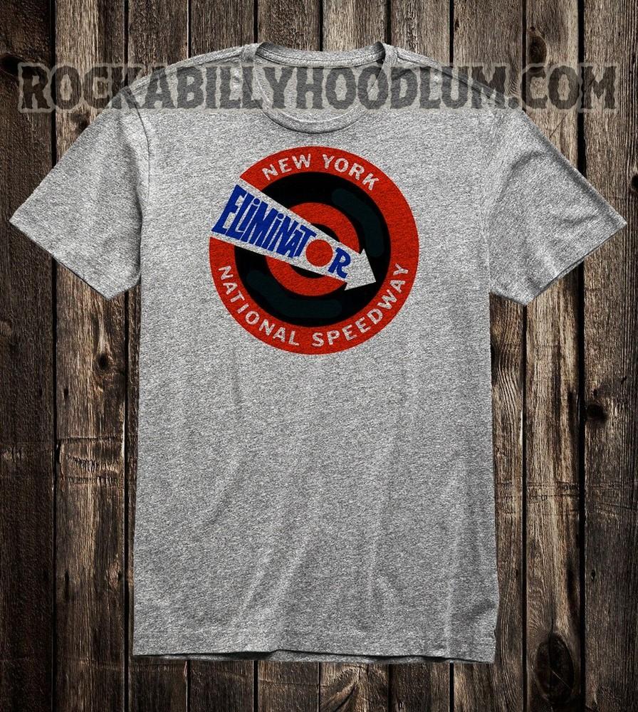 Retro Hot Rod Tee T Shirt Drag Race Racing New York National Speedway Eliminator Unisex T-Shirt