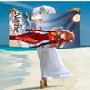 Personalized customized proof beach towel with Asuka Langley Soryu  pattern - soft, absorbent, quick-drying, perfect swimming, camping&bathing