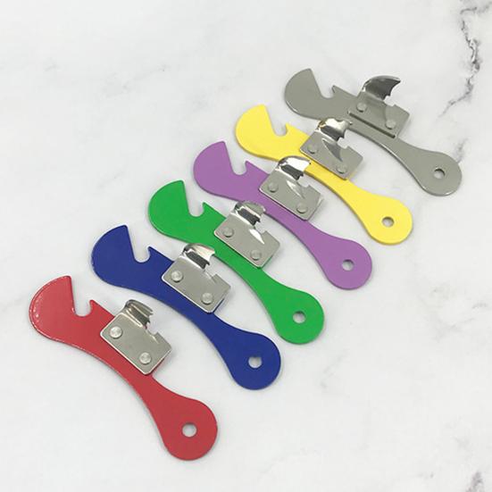 Ручной консервный нож, брелок, карманный открывалка для пивных бутылок, нержавеющая кухонная утварь для кемпинга и пешего туризма