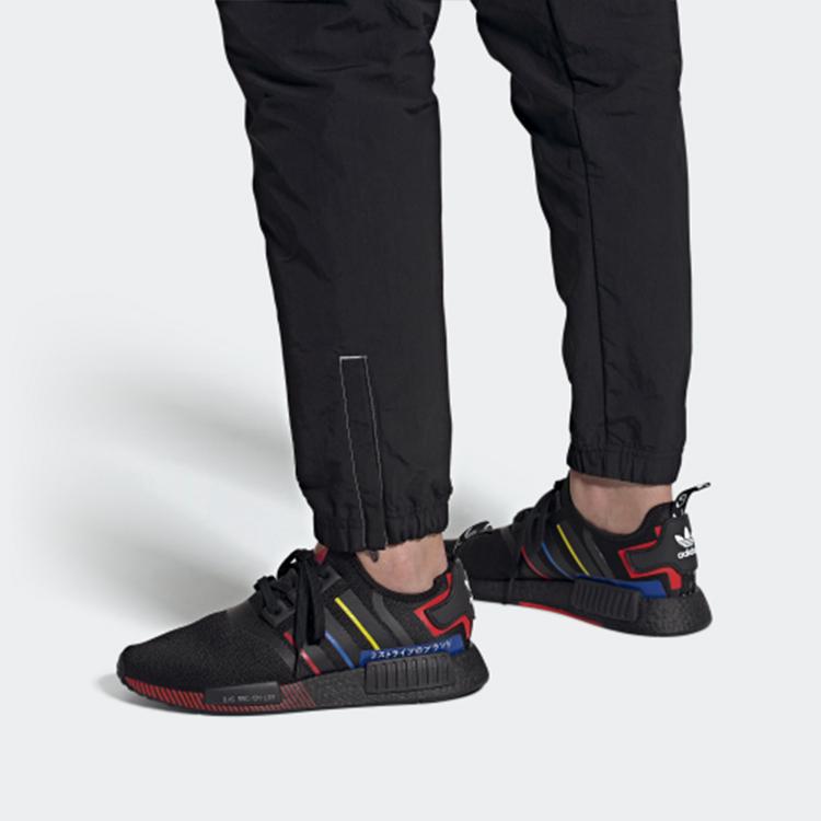 Men's Sneakers adidas NMD R1 Olympics Black (2020) Black/Blue/Red