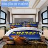 Fantastic Mr. Fox Pattern Bedding,Quilt Set Quilt Cover Pillowcase Home Birthday Gift (1*duvet cover+2*pillowcase,without core)SSJT0917005