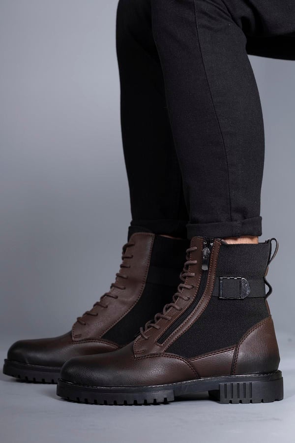 Мужские ботинки с боковой молнией и нескользящей подошвой. Сезонные мужские ботильоны. Байкерские ботинки. Мотоциклетные ботинки.