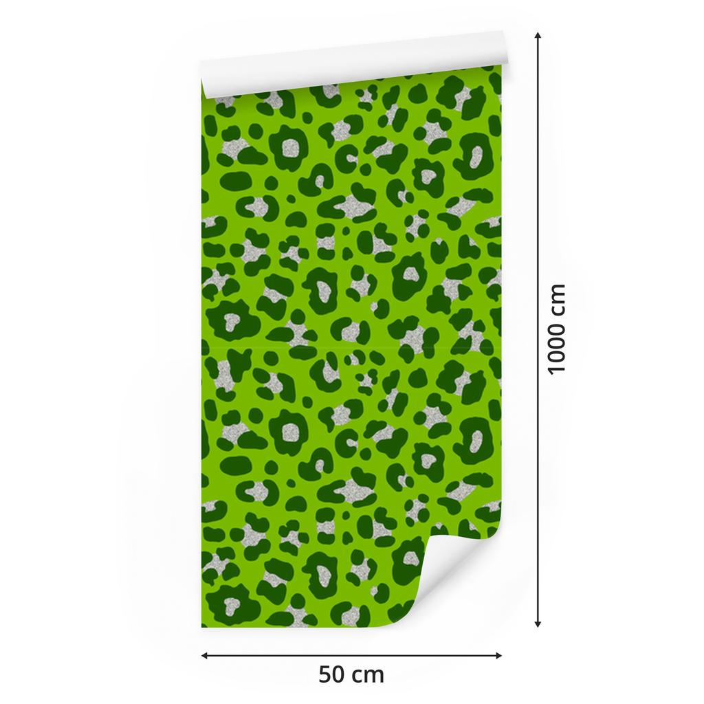 Green Leather Wallpaper Lime and Green for Living Room and Bedroom 50x1000