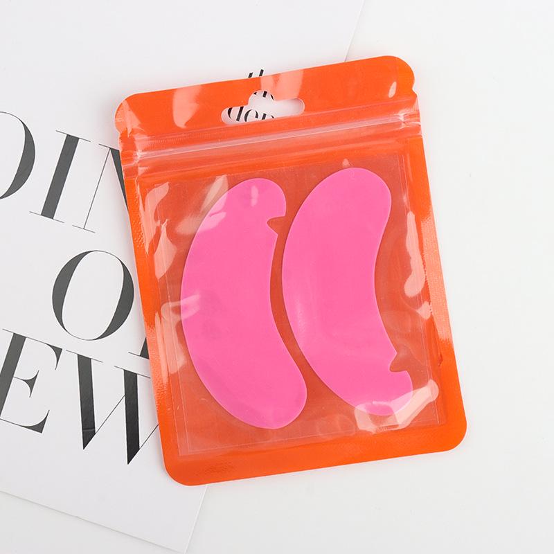 Силиконовые подушечки для завивки ресниц U-образной формы и патчи для глаз