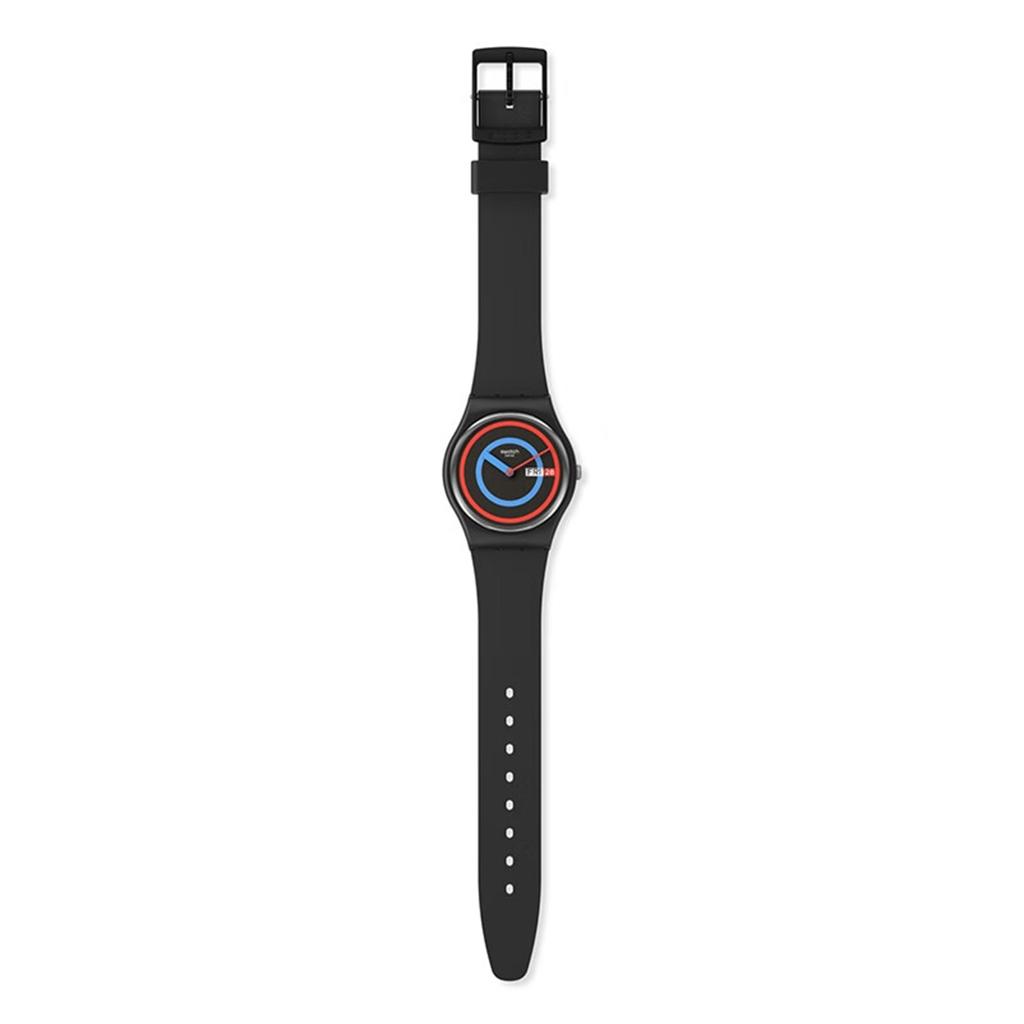 Swatch Унисекс Часы Серии Gent 34 мм Черные SO28B706 SO28B706