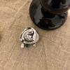 Korean Ruffled Lapel Pin Beads Badge with Pendant Fashion Texture Brooch  Daily Wear