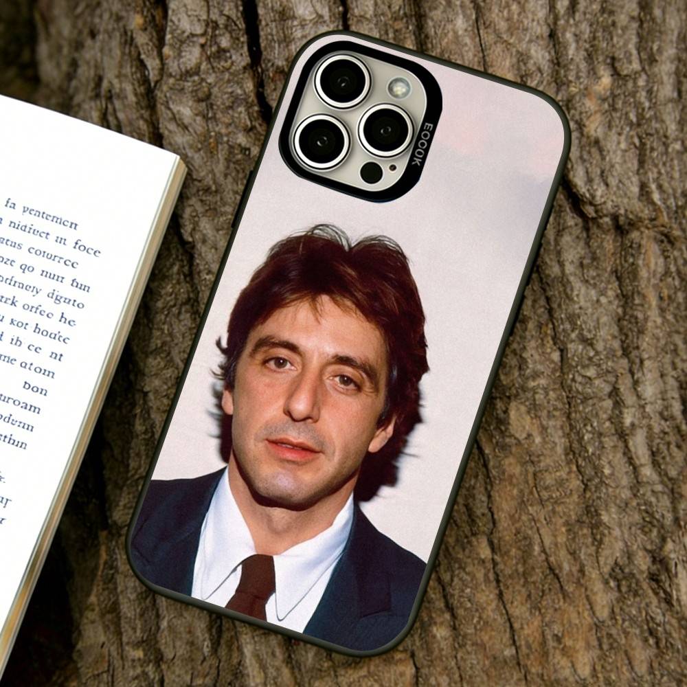 Al Pacino Phone Case For iPhone 17,16,15,14,13,12,11 Plus,Pro Max,XS,Colorful Silver Phone case Funda Cover