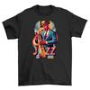 Retro_42 Saxophone Serenade: Funny Jazz Musician Tee - Unisex Design, 100% Cotto