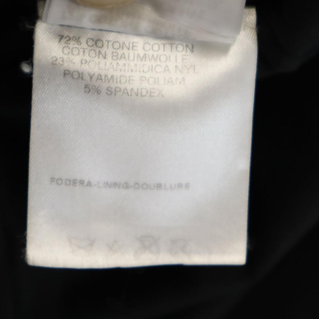 Fendi Made In Italy Long Sleeve Cotton Shirt 42 Black Women Used