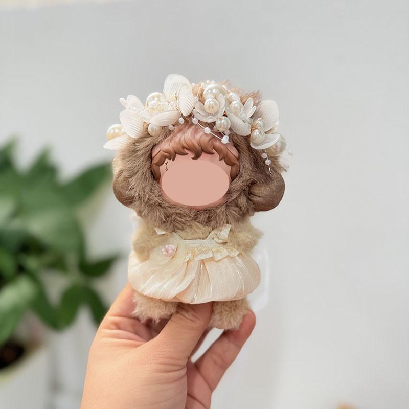 [Cloth Only] SP Doll Clothes New Year Set Fortune Abounds 17cm Baby Clothes Luminous Weave Garden Series Doll Christmas Set