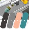 Sink Faucet Mat Super Soft Wear-resistant Silicone Sink Splash-proof Protective Mat Faucet Drain Pad Kitchen Supplies
