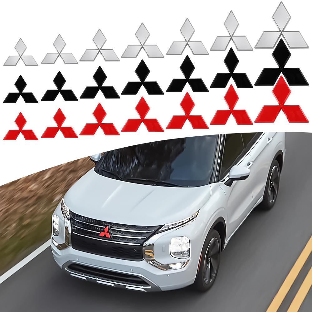 ABS Автомобильный передний задний значок решетки эмблема для Mitsubishi Ralliart Lancer ASX Colt Pajero Outlander Eclipse Delica EVO Grandis Colt