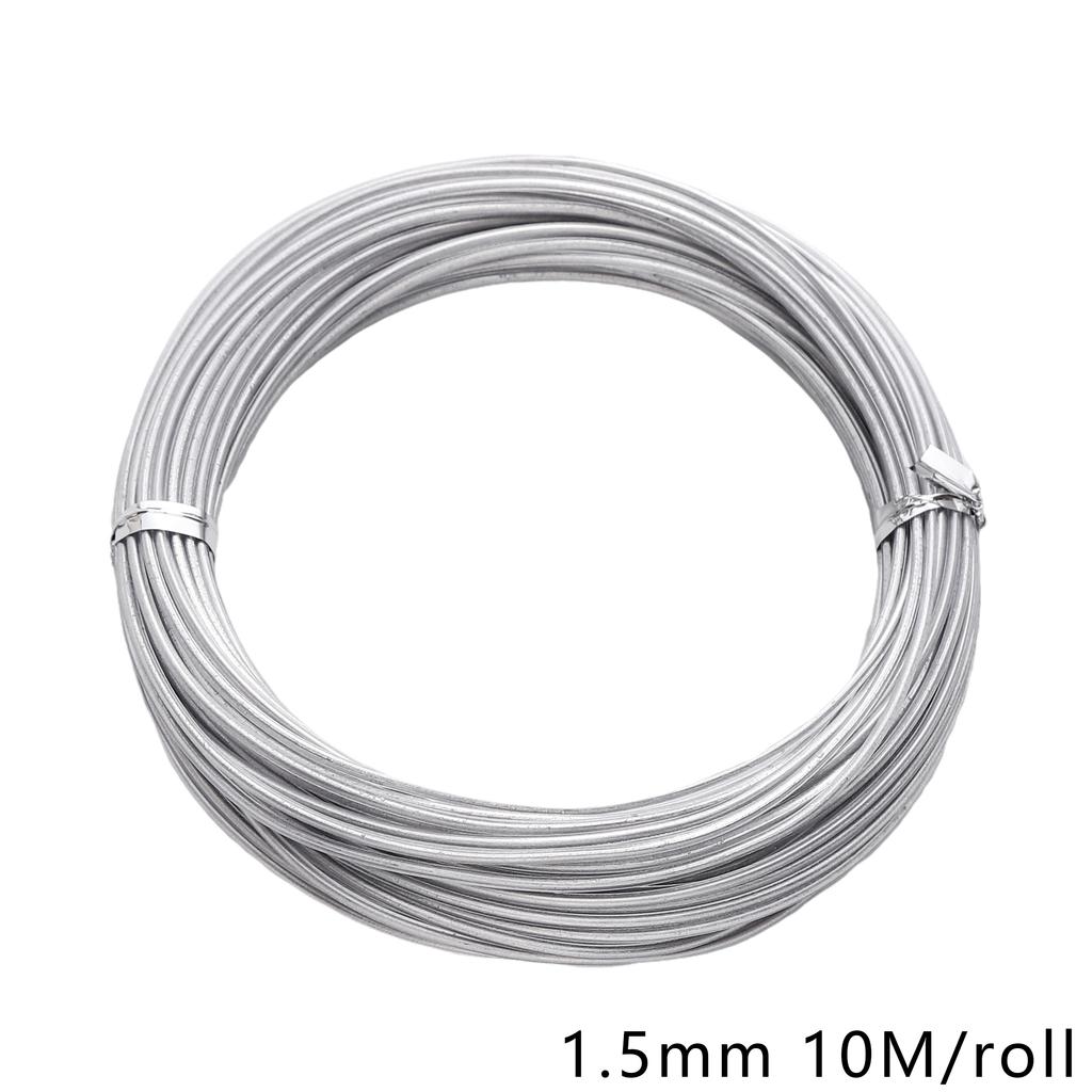5-10 м алюминиевая проволока грубость шнур бисерная проволока DIY ремесло изготовление ювелирных изделий шнур струна аксессуары
