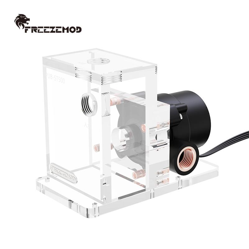 FREEZEMOD Industrial instrument liquid cooling circulating water pump silent pump tank integrated silent 3 meters,PUB-ST500