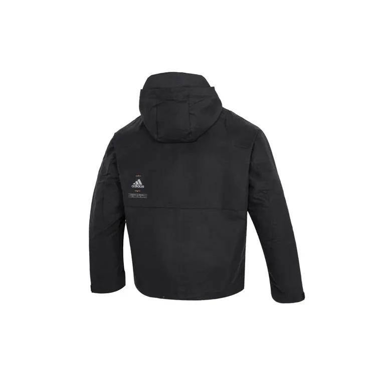 Adidas Jackets Men's Black Hooded Moderate Other (Unisex) Jackets HM5165